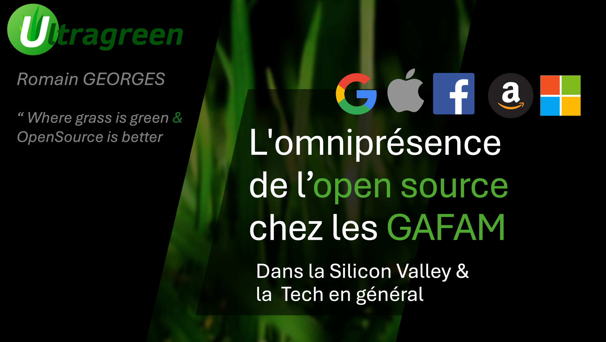 L'omniprésence de l’open source chez les GAFAM