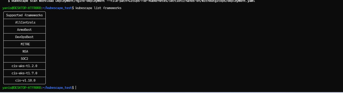 Kubescape : Guide Technique pour la Sécurité Kubernetes