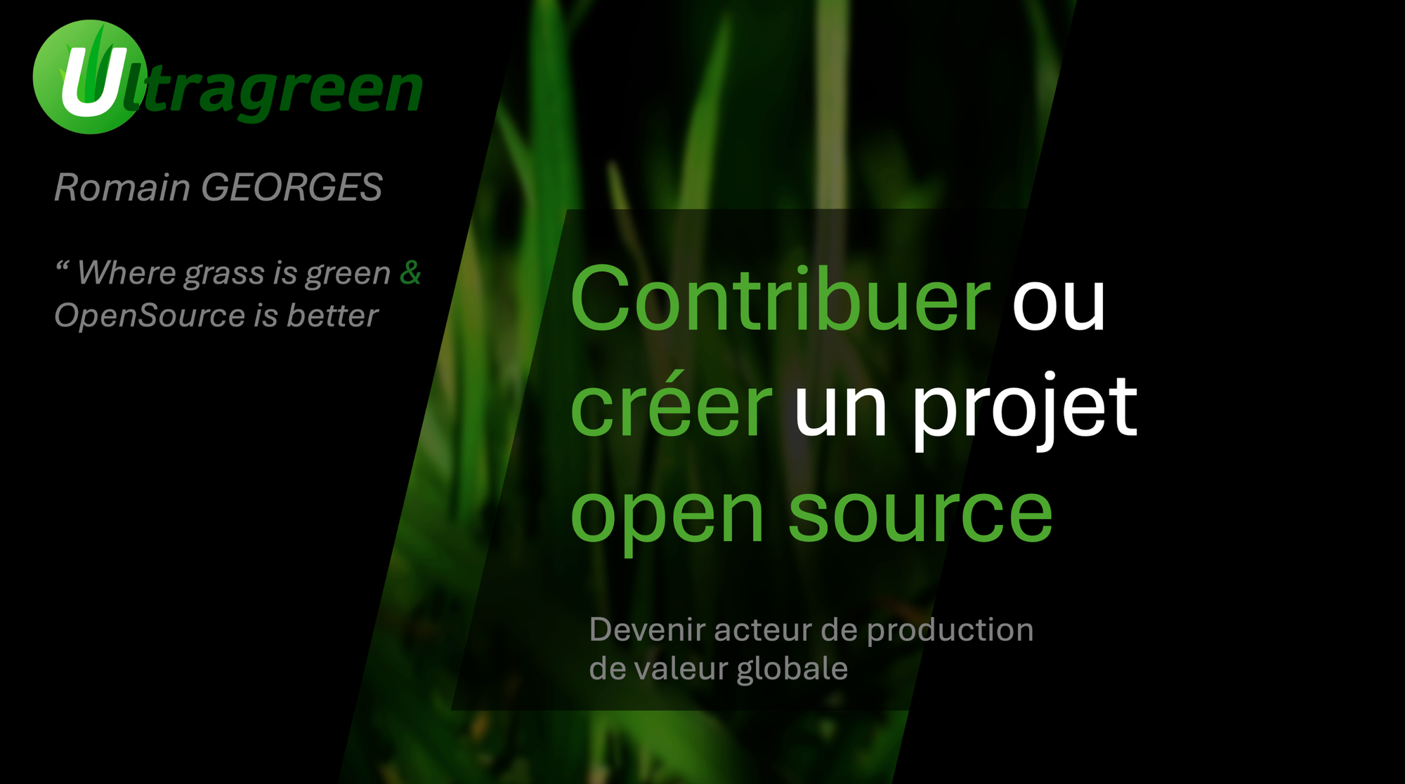 Comment contribuer et lancer un projet open source